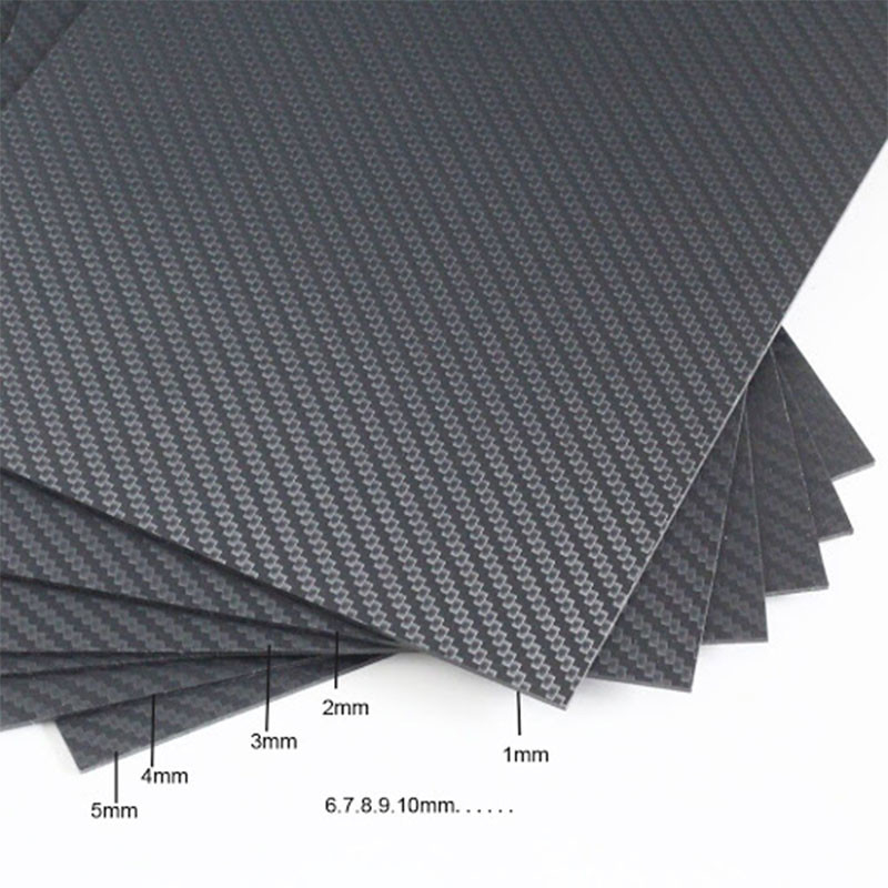 3K Composite Laminated Carbon Fiber Plate High Pressure Resistance