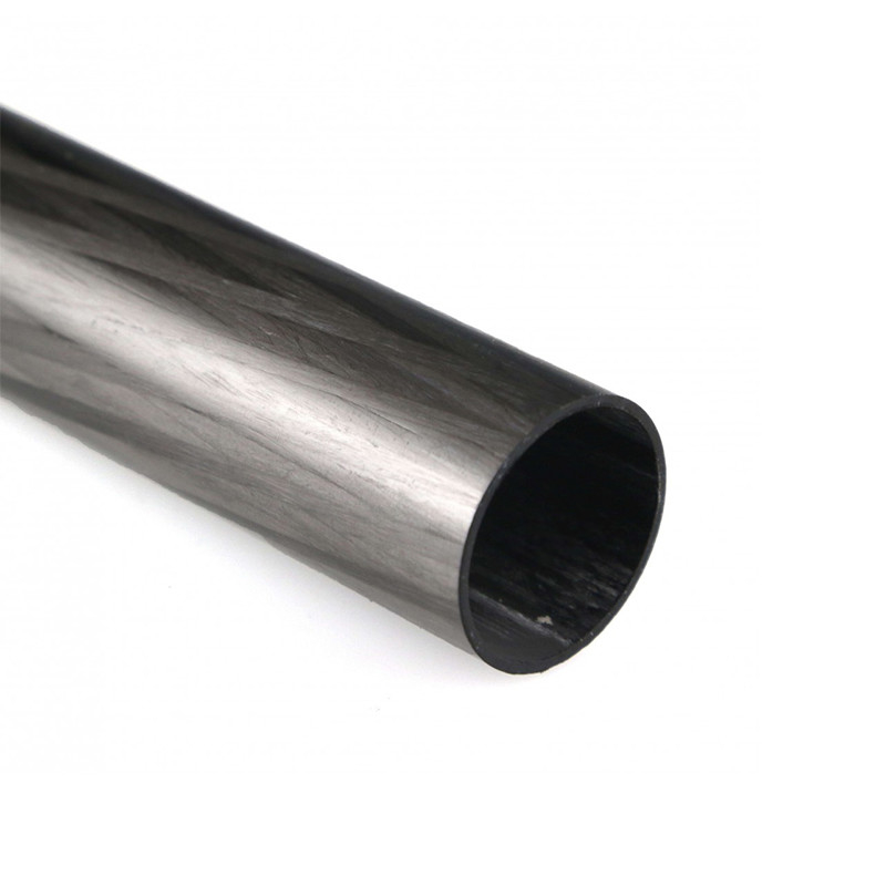 Roll Wrapped Round Carbon Fibre Tube Torsion Resistance 1mm