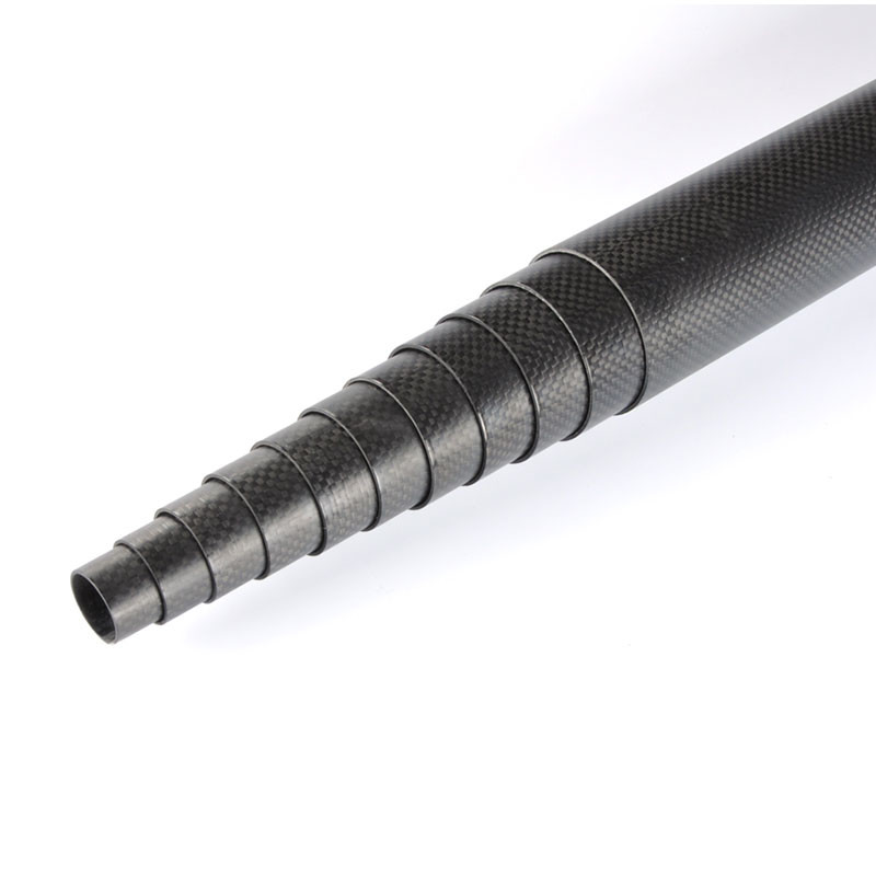 Twill Carbon Fiber Telescoping Tubes Wear Resistant Telescoping Tubes Too Tight