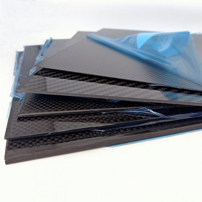 SGS Twill Carbon Fiber Laminate Sheet Panel Anti Ultraviolet Radiation