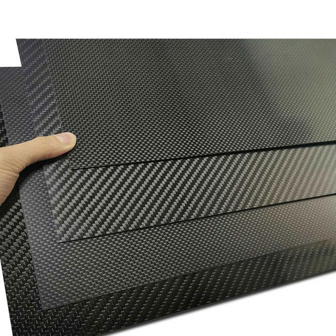 3K Carbon Fiber Sheet 250x400mm Thickness (0.2-1.5mm) Plain Weave - View #4